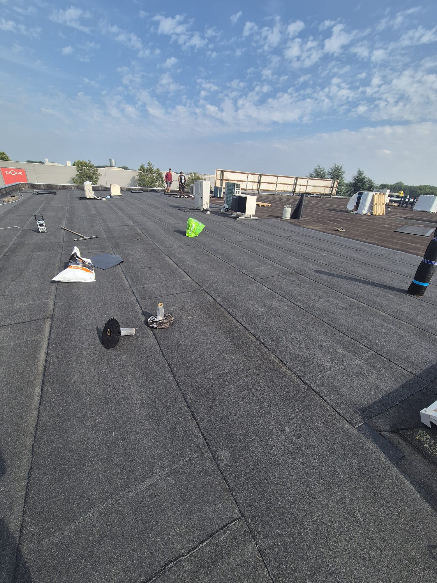 Bitumen werkzaamheden