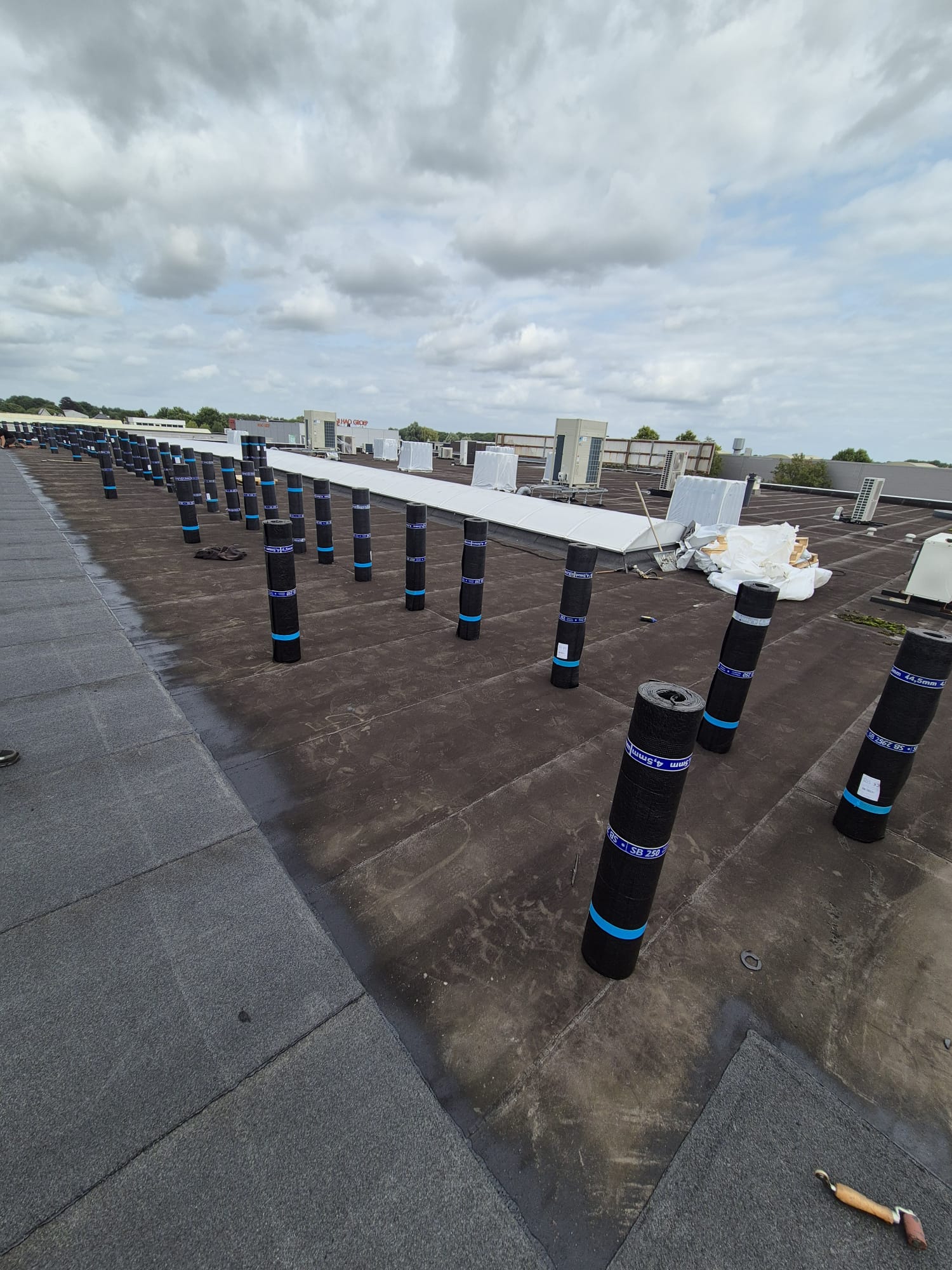 Bitumen branden 2000m2