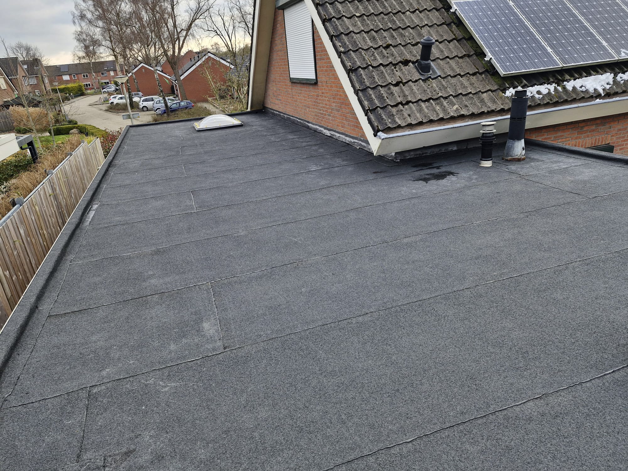 Gereed bitumendak Klazienaveen